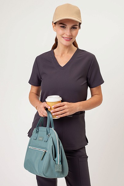 Dámska lekárska blúza Cherokee Ultra V-neck Top šedá