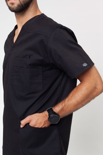 Pánska lekárska blúza Dickies EDS Signature Men V-neck čierna-3