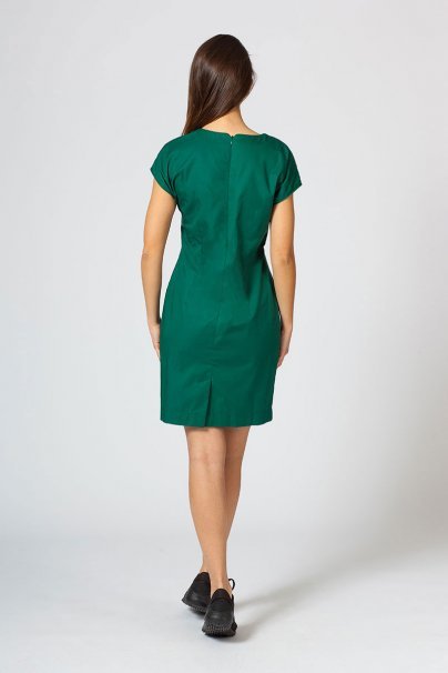 Lekárske šaty Sunrise Uniforms Elite tmavo zelené-2