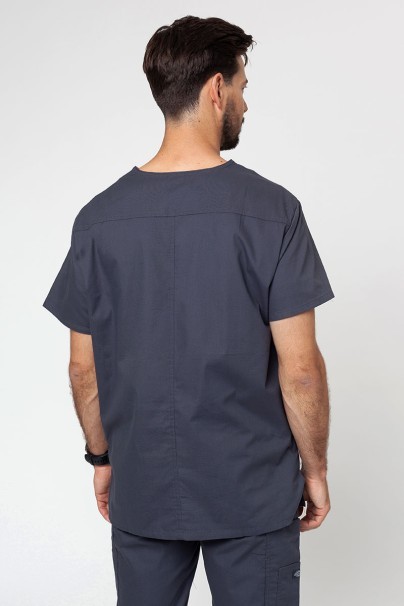 Pánska lekárska blúza Dickies EDS Signature Men V-neck šedá-1