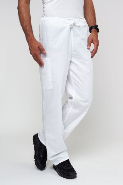 Pánska lekárska súprava Cherokee Originals Men (blúza 4876, nohavice 4100) biela-10