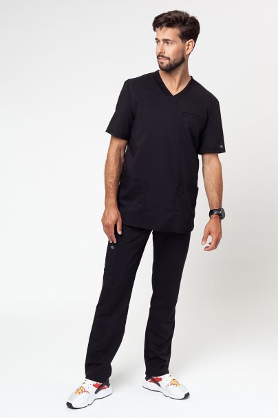 Pánska lekárska blúza Dickies Balance Men V-neck čierna-6