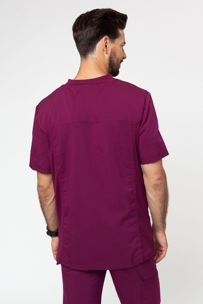 Pánska lekárska blúza Dickies Balance Men V-neck čerešňová červená-2