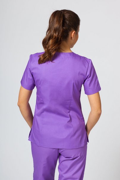Lekárska dámska blúzka Sunrise Uniforms Basic Light fialová-2