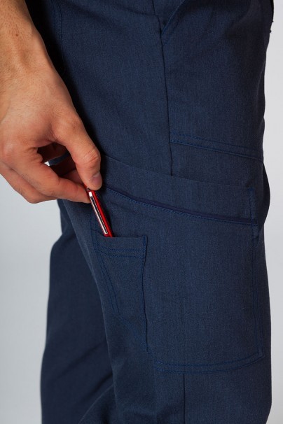 Pánské nohavice Maevn Matrix Pro Men tmavo modrá denim-4