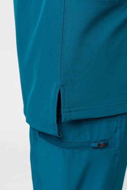 Pánska lekárska blúza Uniforms World 309TS™ karaibsky modrá-5