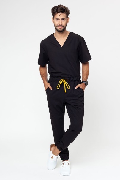 Lekárska blúzka Sunrise Uniforms Premium Dose čierna-4
