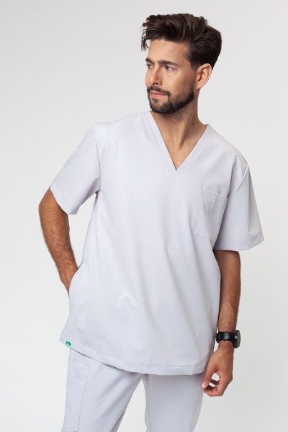 Lekárska súprava Sunrise Uniforms Premium Men (blúzka Dose, nohavice Select) svetlo šedá-3
