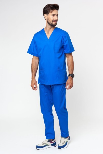 Pánska lekárska blúzka Sunrise Uniforms královsky modrá-5