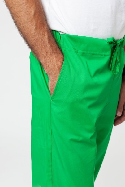 Pánske lekárske nohavice Sunrise Uniforms Basic Regular zelené jablko-3