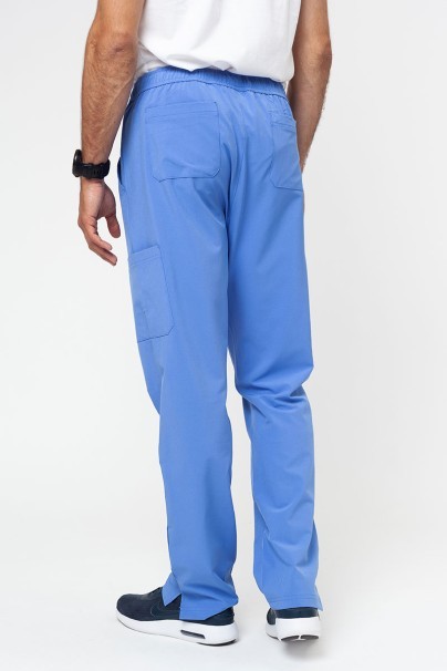 Pánske lekárske nohavice Adar Slim Leg Cargo modré-2