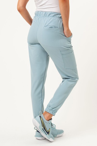Dámske lekárske nohavice Sunrise Uniforms Premium Vibe jogger aqua-2