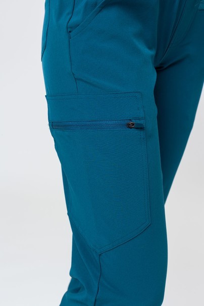 Dámske lekárske nohavice Uniforms World 309TS™ Valiant karaibsky modré-3