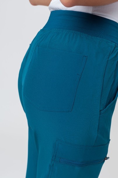 Dámske lekárske nohavice Uniforms World 309TS™ Valiant karaibsky modré-5