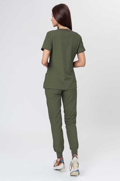 Dámska lekárska blúza Uniforms World 309TS™ Valiant olivková-3
