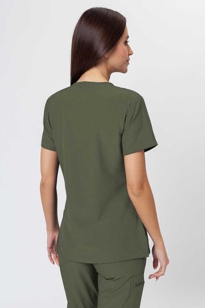 Dámska lekárska blúza Uniforms World 309TS™ Valiant olivková-1