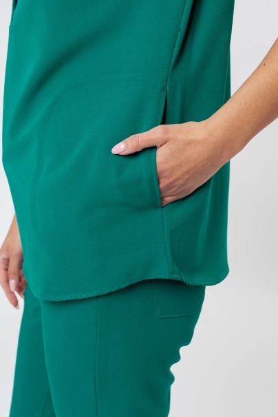 Dámska lekárska blúza Uniforms World 518GTK™ Avant On-Shift zelená-5