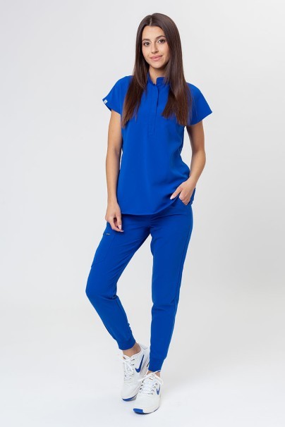Dámska lekárska blúza Uniforms World 518GTK™ Avant On-Shift kráľovsky modrá-5