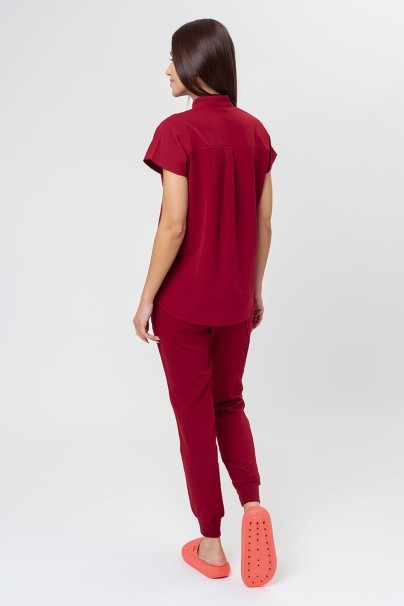 Dámska lekárska blúza Uniforms World 518GTK™ Avant On-Shift burgundová-7