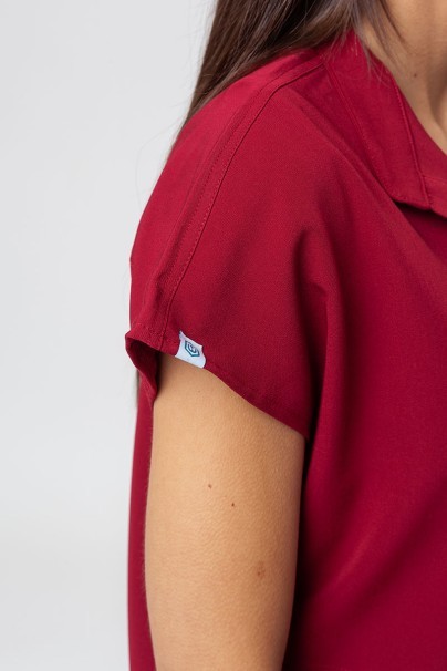 Dámska lekárska blúza Uniforms World 518GTK™ Avant On-Shift burgundová-4