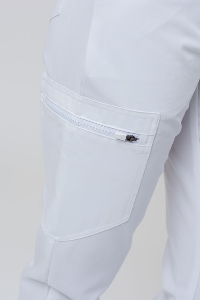 Dámske lekárske nohavice Uniforms World 518GTK™ Avant Phillip biele-3