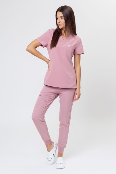 Dámska lekárska blúza Uniforms World 518GTK™ Phillip pastelová ružová-4