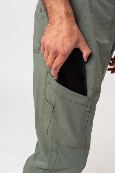 Pánske nohavice Maevn Matrix Pro Men olivkové-3
