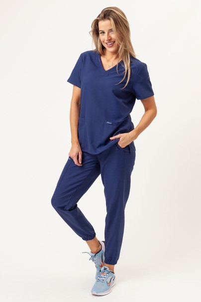 Dámska lekárska blúza Cherokee Ultra V-neck Top námornícky modrá-4