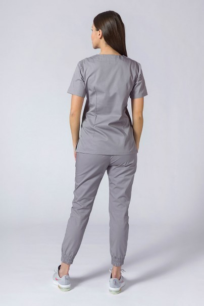 Lekárske nohavice Sunrise Uniforms Easy jogger šedé-3