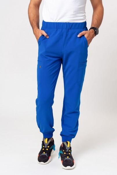 Pánske lekárske nohavice Maevn Matrix Pro Men jogger kráľovsky modré-2