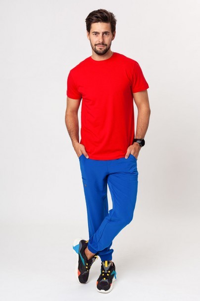 Pánske tričko Malfini Origin (štandard GOTS - organická bavlna) červená-2