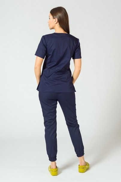 Lekárske nohavice Sunrise Uniforms Easy jogger námornicky modrá-3