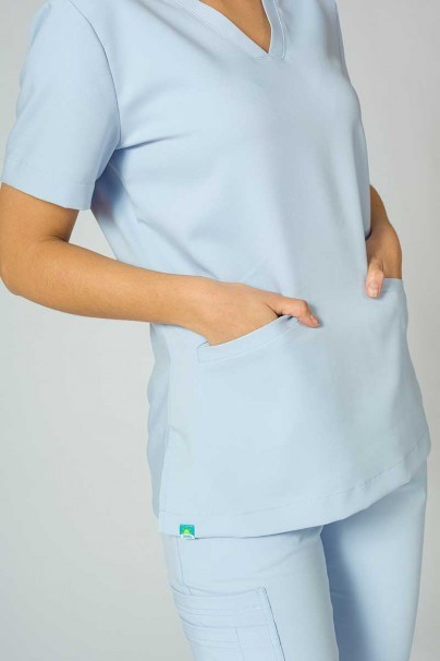 Lekárska blúzka Sunrise Uniforms Premium Joy blankytně modrá-8