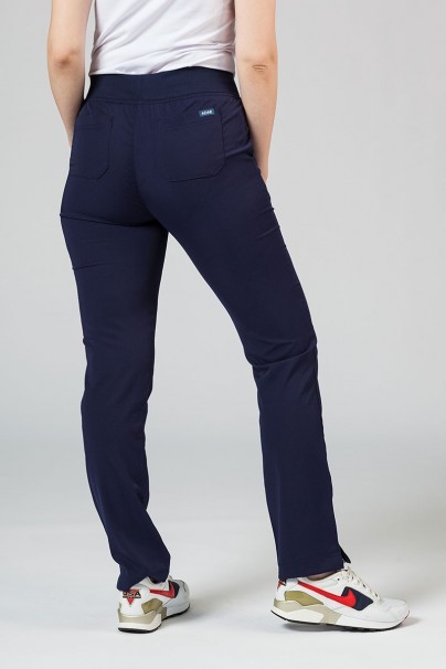 Dámske nohavice Adar Uniforms Leg Yoga námornícky modré-4