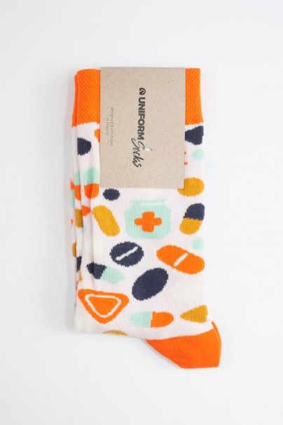 Farebné ponožky Take Your Meds - UniformSocks-3