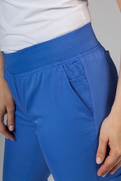 Dámske nohavice Adar Uniforms Leg Yoga klasicky modré-4