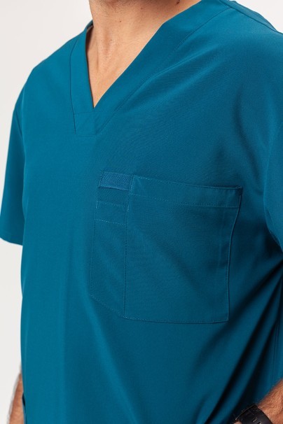 Pánska lekárska blúza Dickies EDS Essentials V-neck Men karaibsky modrá-2