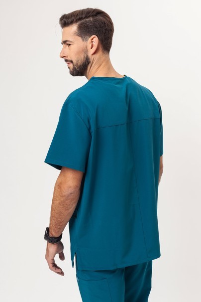 Pánska lekárska blúza Dickies EDS Essentials V-neck Men karaibsky modrá-1