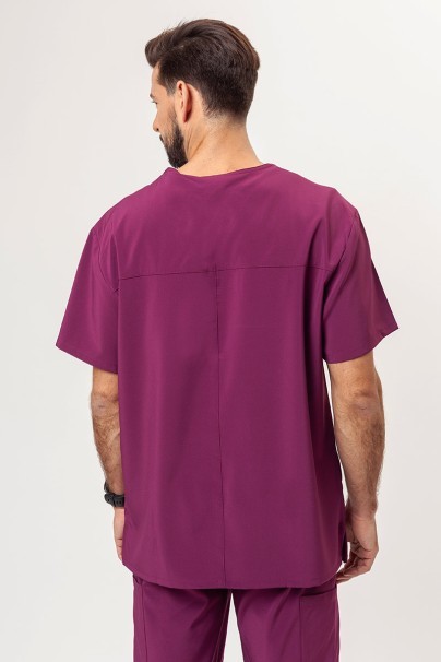 Pánska lekárska blúza Dickies EDS Essentials V-neck Men čerešňová červená-2