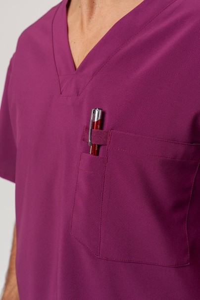 Pánska lekárska blúza Dickies EDS Essentials V-neck Men čerešňová červená-2