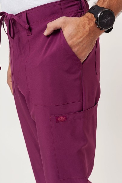 Pánske lekárske nohavice Dickies EDS Essentials Natural Rise čerešňovo červené-3