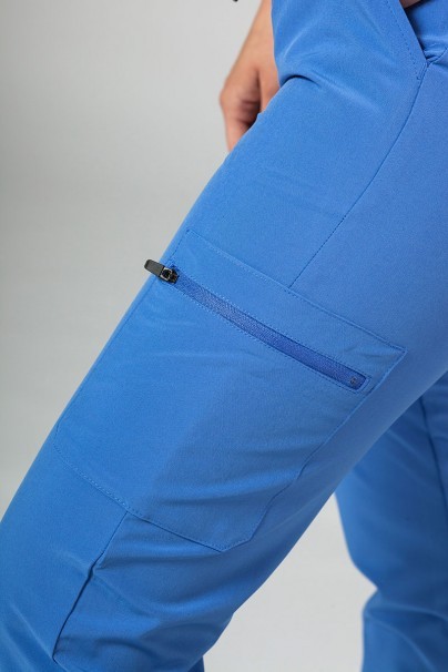 Dámske nohavice Adar Uniforms Skinny Leg Cargo klasicky modré-5