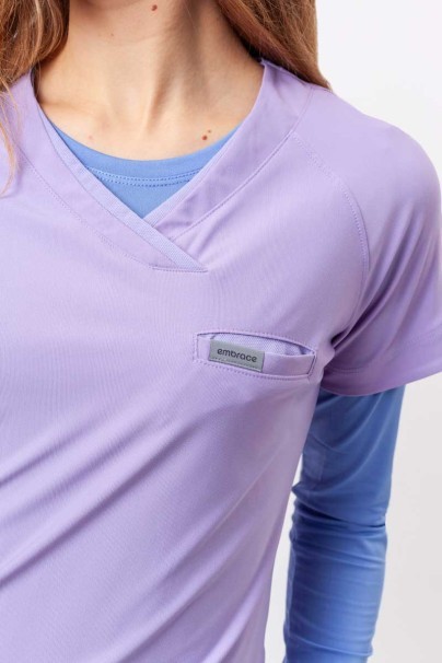 Dámska lekárska blúza Maevn Embrace Luna levanďulová-4