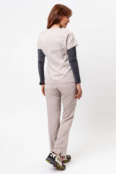 Dámska lekárska blúza Healing Hands Monica V-neck béžová-8