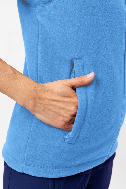 Dámska fleecová vesta Malfini Next lazurová-3