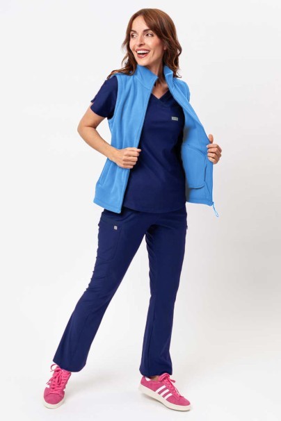 Dámska fleecová vesta Malfini Next lazurová-4