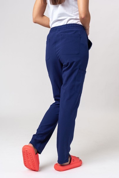 Dámske lekárske nohavice Maevn Momentum 6-pocket námornícky modré-1