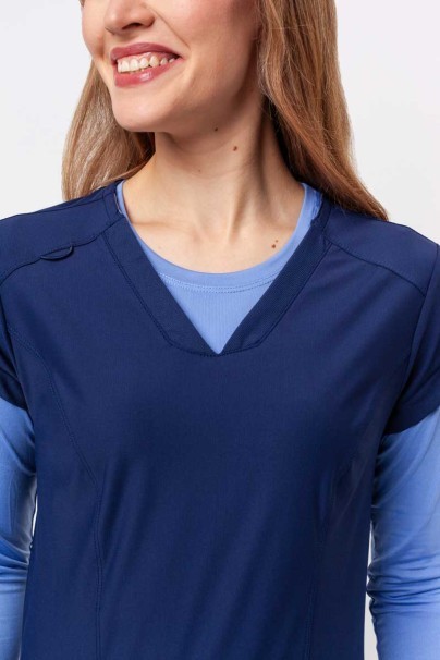 Dámska lekárska blúza Maevn Embrace Zoe námornícky modrá-3