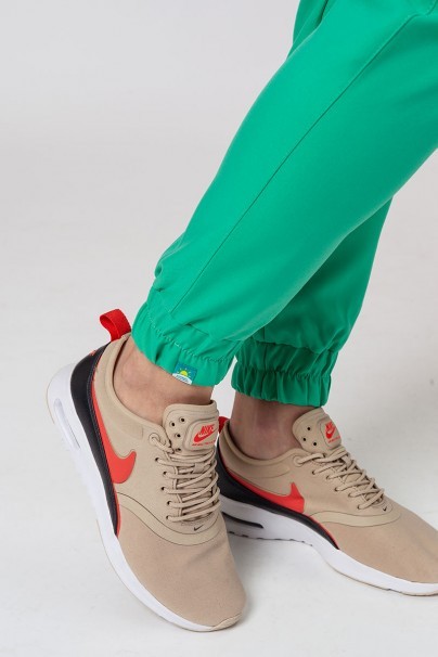 Dámske nohavice Sunrise Uniforms Premium Chill jogger jasno zelené-5