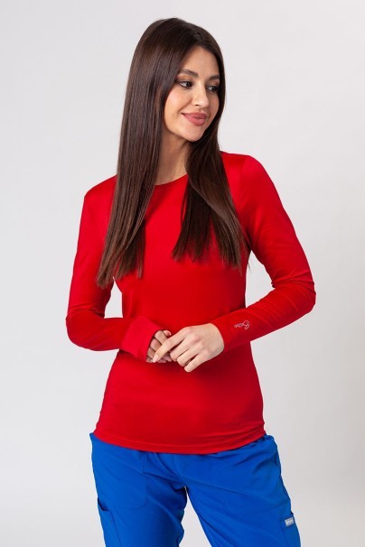 Dámske tričko s dlhým rukávom Maevn Bestee červené-3